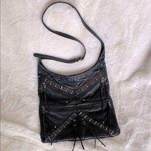 Rebecca Minkoff Black Leather Shoulder Bag